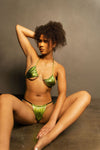 XENA Bikini - Lustrous Metallic Two-Piece