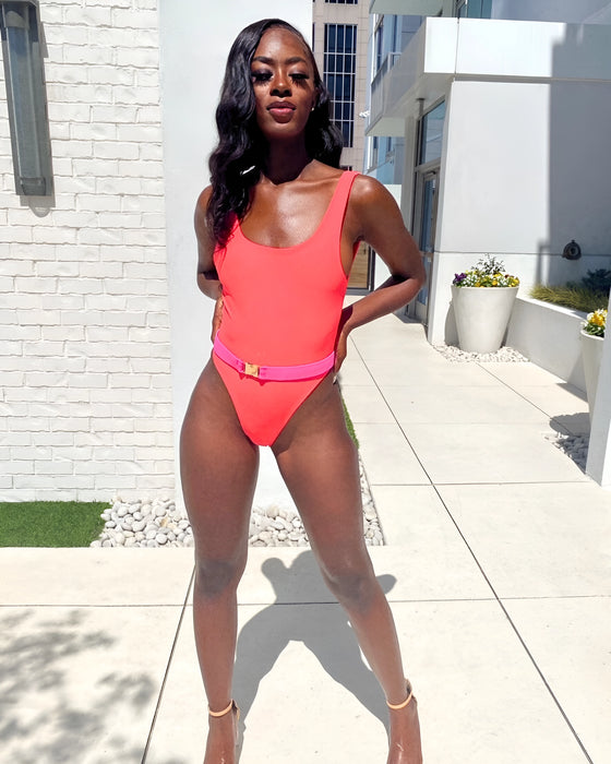 GABI Swimsuit Sleek Chic One Piece Ush Swim