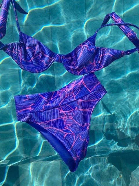 ZURI Swimsuit - Vibrant High-Waisted Bikini